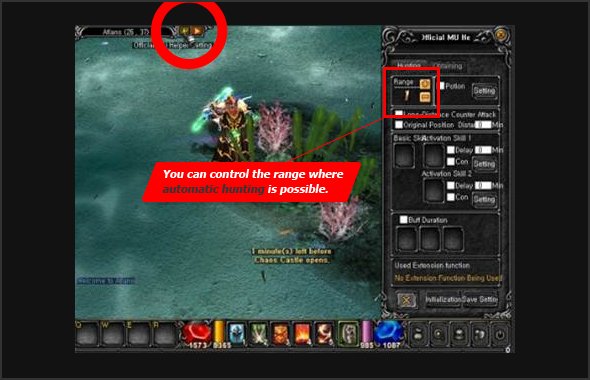 MU Helper nustatymai