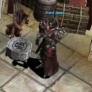 Priest James NPC · žaidimo vaizdas