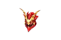 Red Flame Apocalypse Illusion Knight Helm