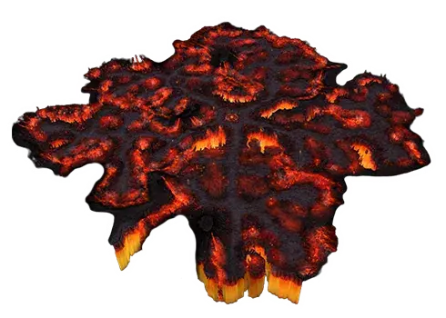 Ignis Volcano žemėlapis