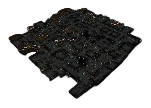 Kanturu Underground žemėlapis